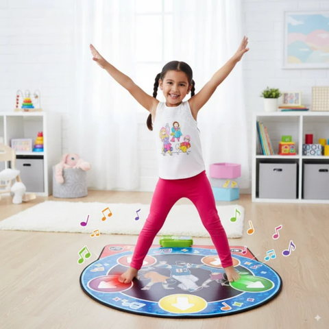 KeKeSpace Kids Round Dance Mat