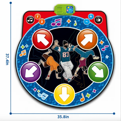 KeKeSpace Kids Round Dance Mat