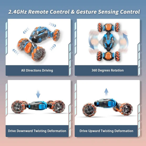 KeKeSpace Adventure Racer Gesture Control