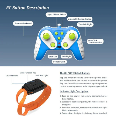 KeKeSpace Adventure Racer Gesture Control