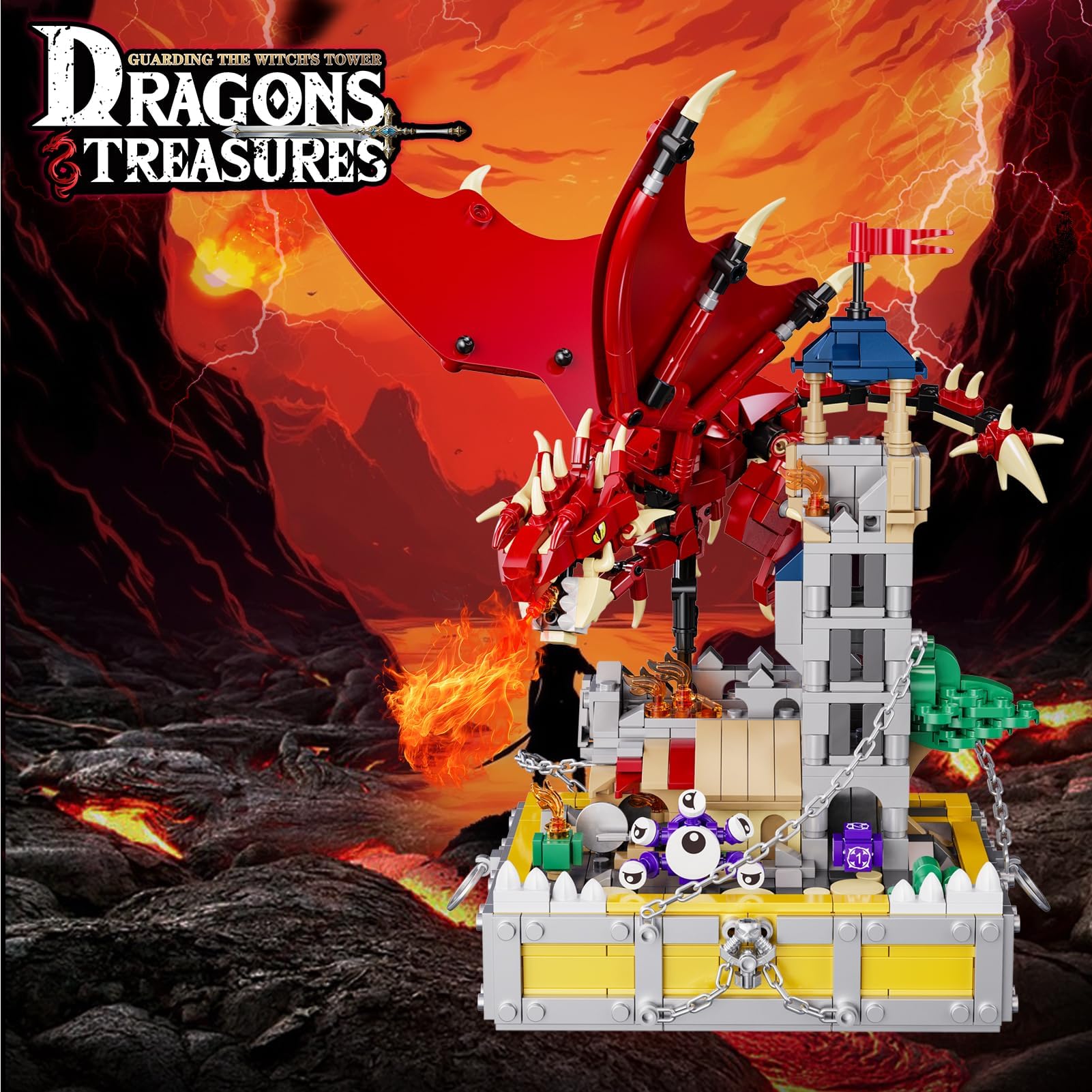 Dragons Castle Building Block Sets