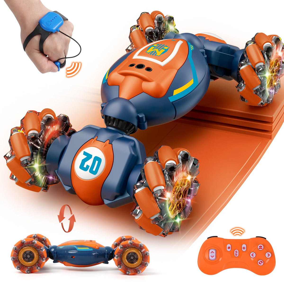Gesture Sensing RC Stunt Car