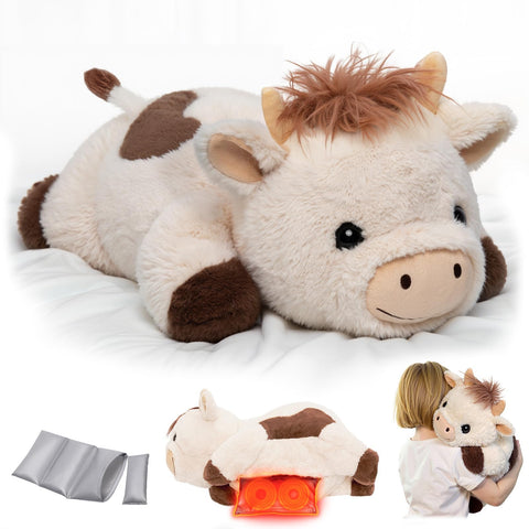 Heatable & Coolable Calm Cow Plush