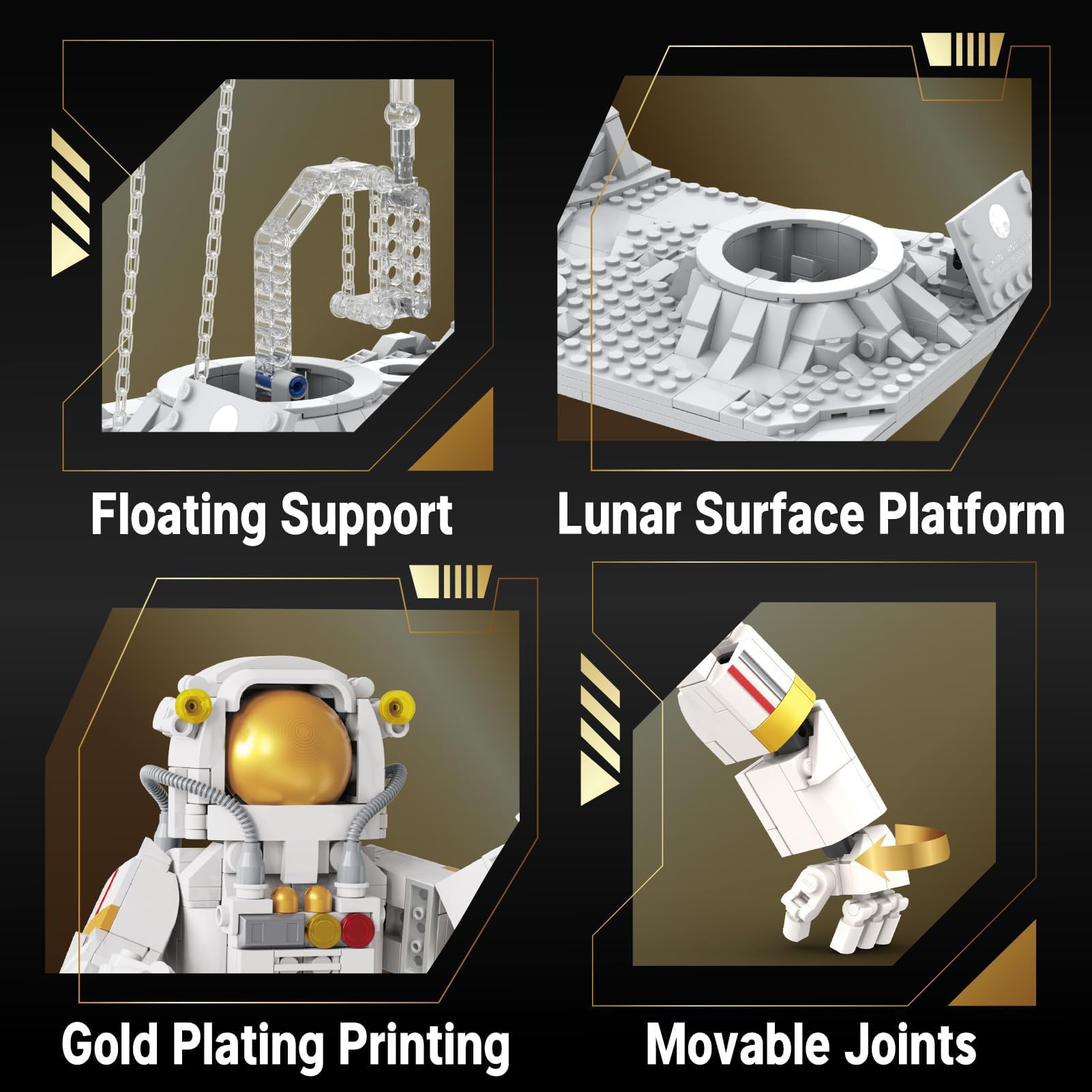 Space Astronaut Building Block Sets