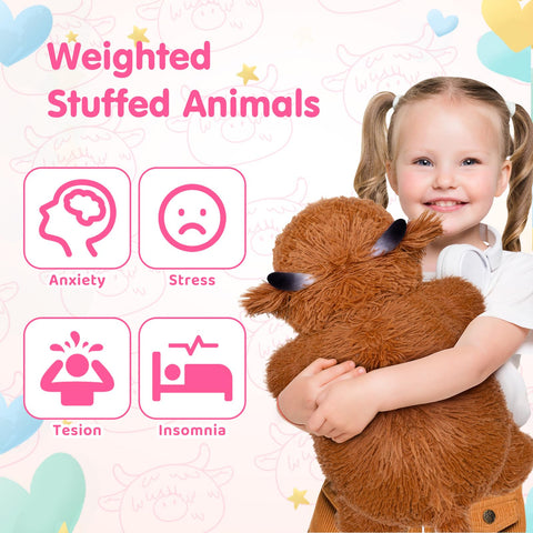 Highland Cow Stuffed Plush