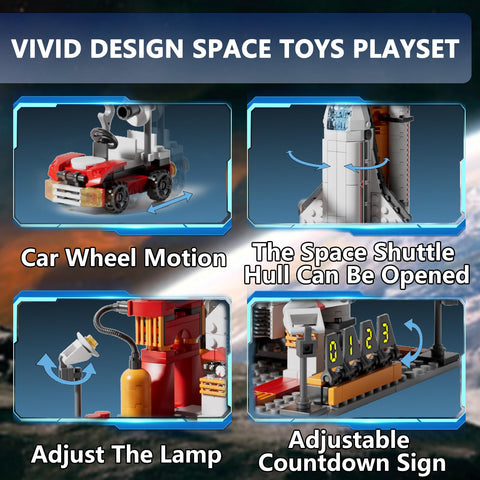 City Space Exploration Shuttle Building Sets
