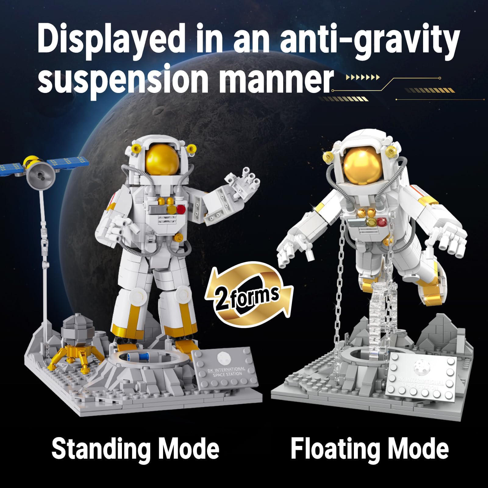 Space Astronaut Building Block Sets