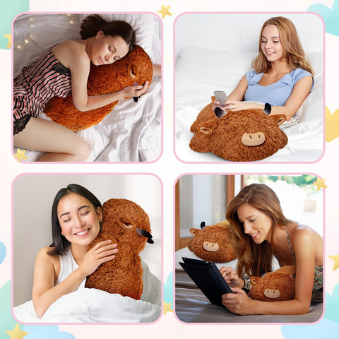 Highland Cow Stuffed Plush