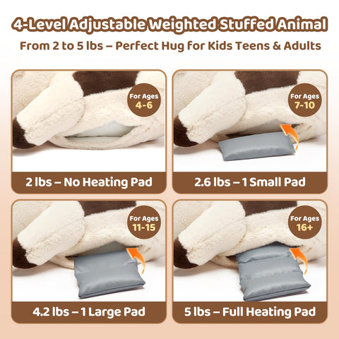 Heatable & Coolable Calm Cow Plush