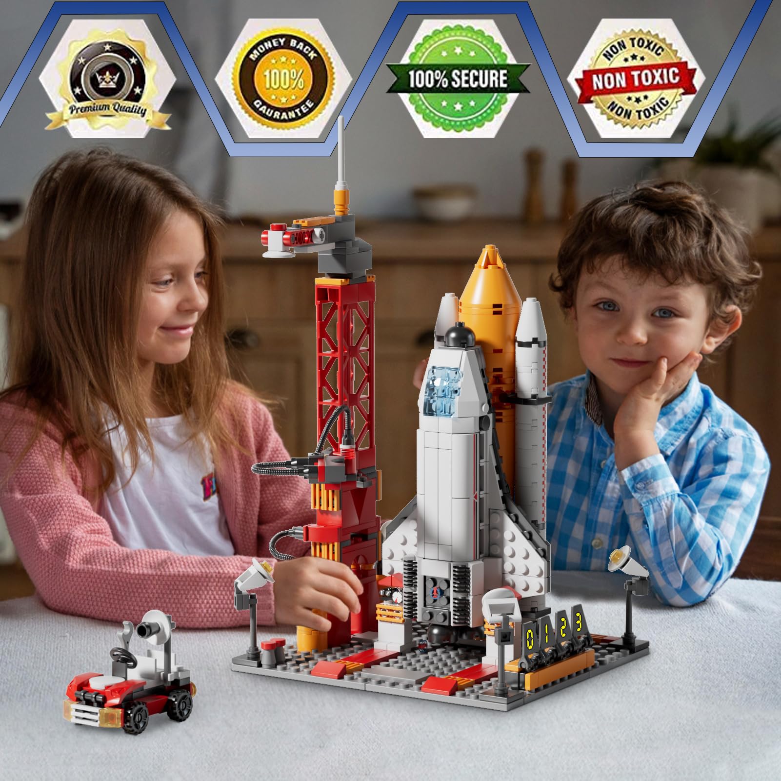 City Space Exploration Shuttle Building Sets