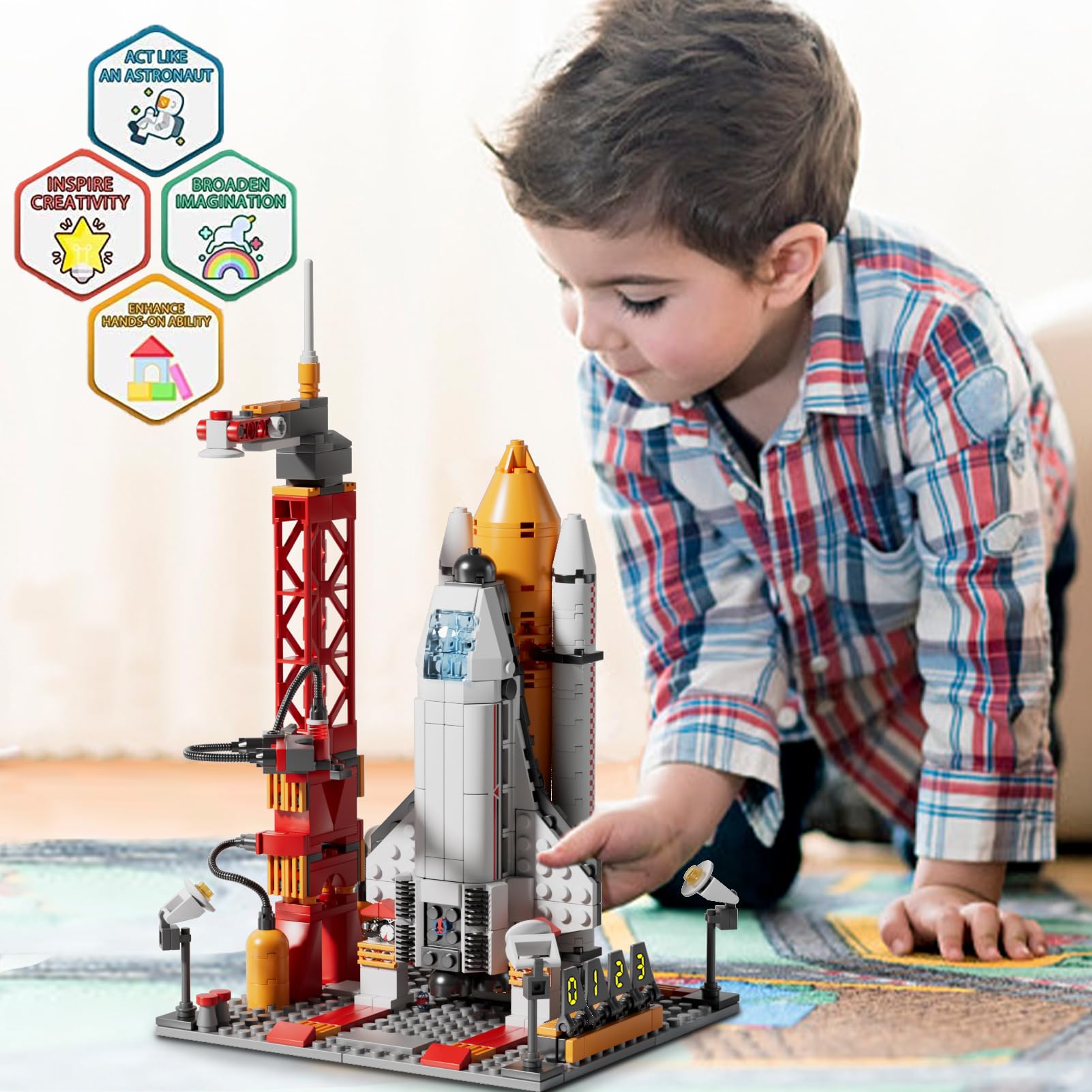 City Space Exploration Shuttle Building Sets
