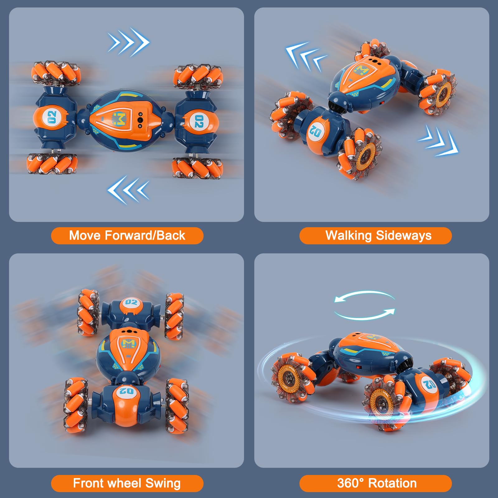 Gesture Sensing RC Stunt Car