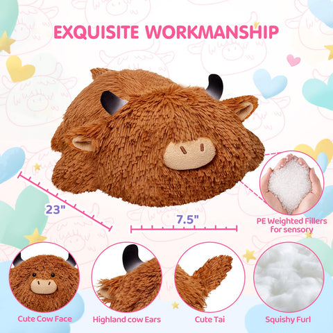 Highland Cow Stuffed Plush