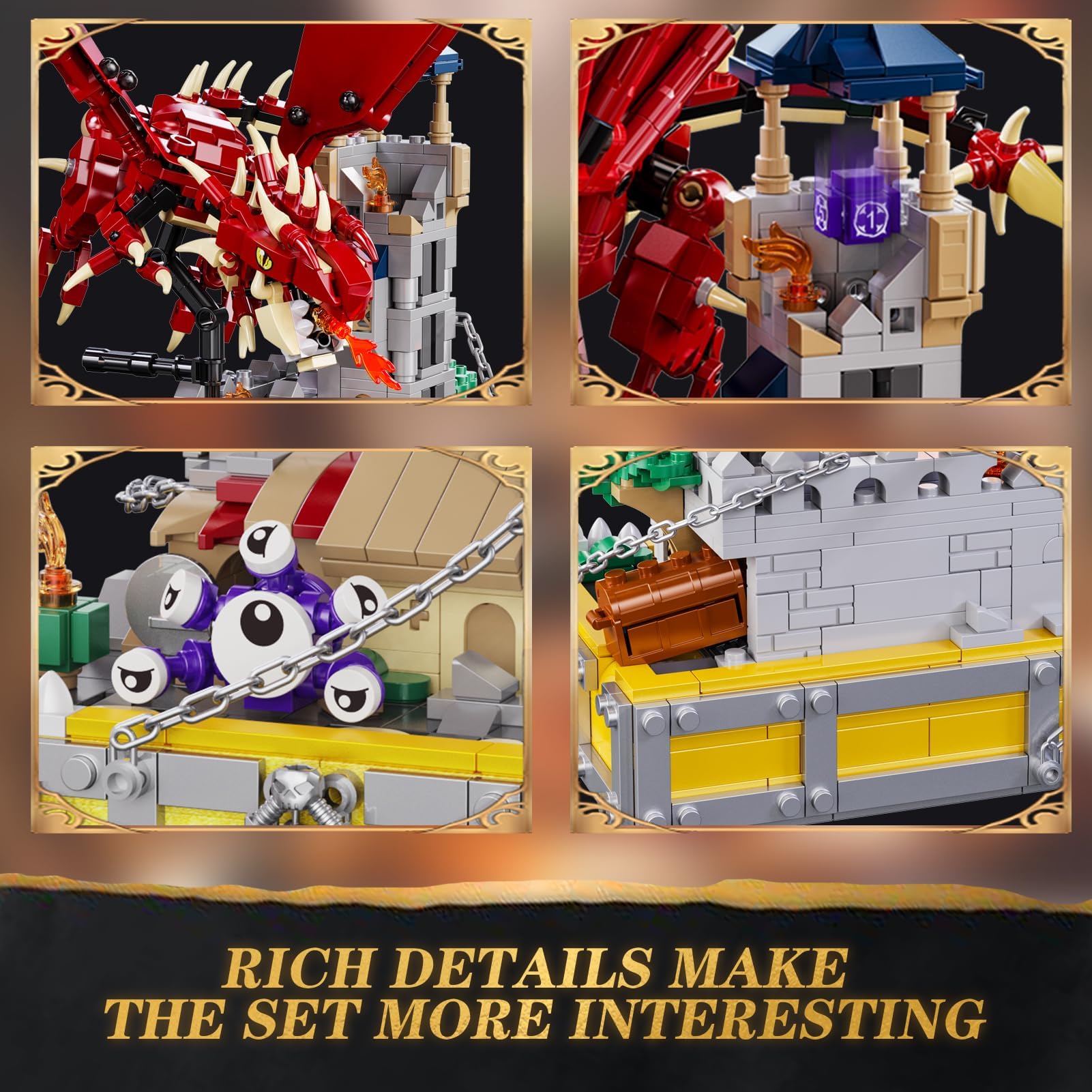 Dragons Castle Building Block Sets